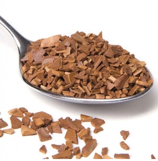 Instant freeze-dried coffee